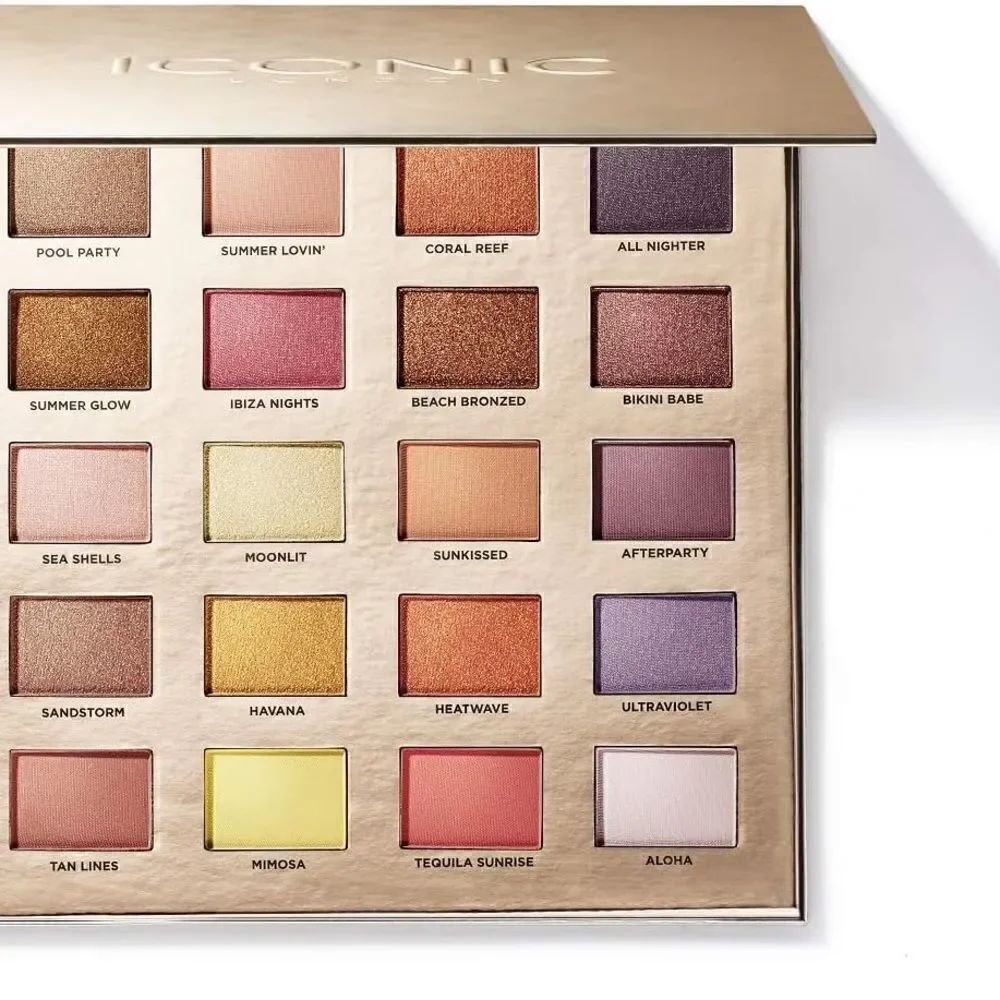 ICONIC London Sunset to Sunrise Eyeshadow Palette - 20 Highly Pigmented Shades
